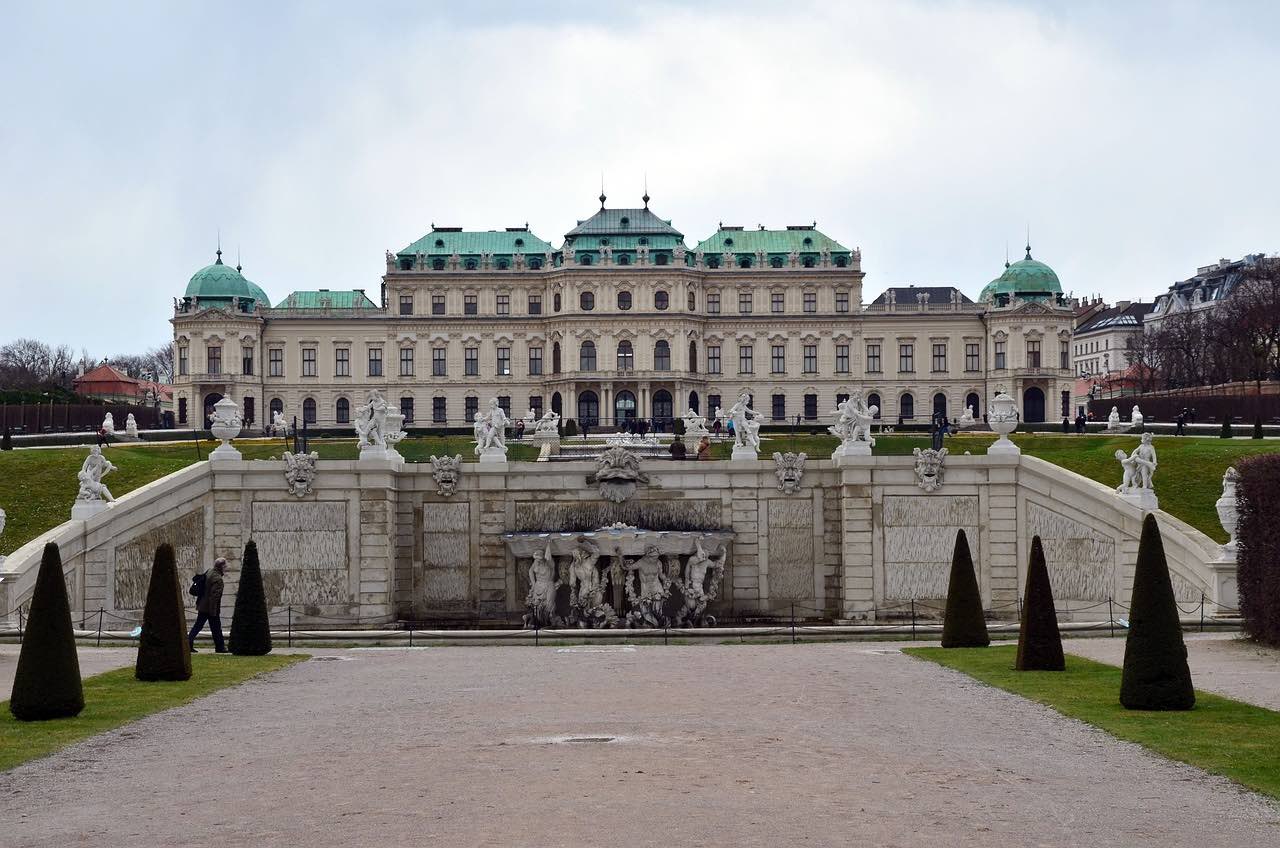 Belvedere jest kolejnym pałacem Wiednia